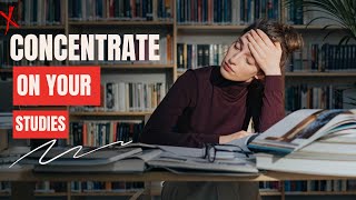 HOW TO CONCENTRATE ON YOUR STUDIES The Best Motivation video ENG [upl. by Ekoorb115]