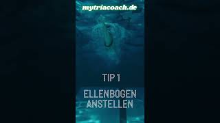 5 Tips schneller zu Kraulen youtube youtubeshorts youtuber sports swimm triathlon [upl. by Abra]