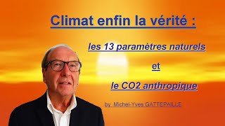 Climat vérité  les 13 paramètres naturels et le CO2 anthropique [upl. by Karli866]