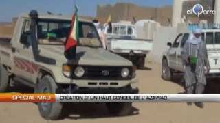 Mali  Création dun Haut conseil de lAzawad [upl. by Rexanna612]