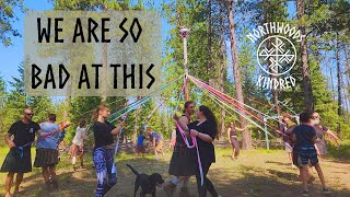 Dancing Around The Maypole An Ancient Pagan Celebration [upl. by Anires153]