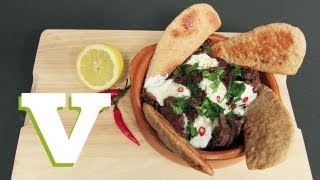 Moroccan Spiced Chicken Livers With Toasted Pitta Bread The Tasty Tenner [upl. by Ehcrop]