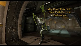 Prep 100hr Solo SarynMag amp Sporothrix Augment Steel Path Ani Survival [upl. by Wilona]