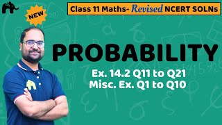 Probability Class 11 Maths  Revised NCERT Solutions  Chapter 14 Exercise 142 Misc Questions [upl. by Lemak]