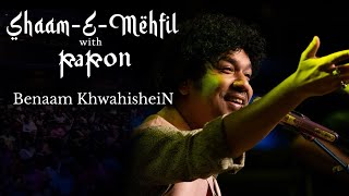 Benaam Khwahishein  Shaam E Mehfil with Papon  Live in Mumbai  Pinky Poonawala [upl. by Bury]