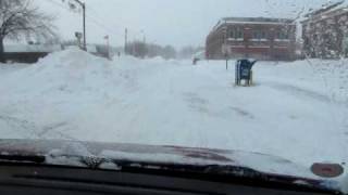 Driving in Vermillion South Dakota 122609 [upl. by Dnomsad]