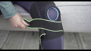 How to Wear the Knee Brace with Side Stabilizers [upl. by Edahsalof]