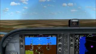 FaceTrackNoIR in Microsoft Flight Simulator X FSX [upl. by Mcdowell]