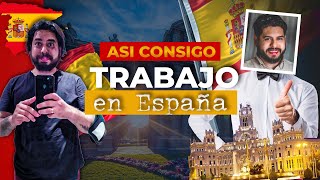 CONSEGUIR EMPLEO EN ESPAÑA 2024  ASI PUEDES CONSEGUIR TRABAJO EN ESPAÑA [upl. by Valorie]