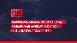 KHK Komisyonuna hakkında arama ve yakalama kararı olanlar ne yapmalı [upl. by Sualohcin]