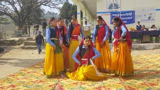 sisters Dance performance on 26 January 🌼🥰✌🏻srishtiuttrakhandgadwali songdancevideovlogsister [upl. by Baylor]