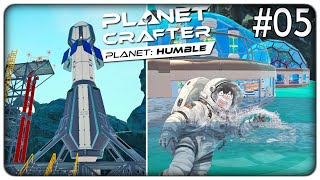 LANCIO MILLEMILA RAZZI SPAZIALI MA UN LAGO SPAWNA SOTTO LA BASE  Planet Crafter Humble DLC  ep05 [upl. by Easter]