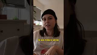 Palestine supporter tells vegan to sort her priorities [upl. by Yedarb]