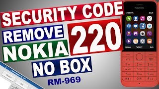 NOKIA 220 PIN CODE REMOVE RM969 [upl. by Retswerb624]