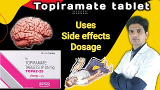 Topiramate 25 mg tablet uses  Topiramate 50 mg tablet  Topaz 25 mg tablet [upl. by Nappy]