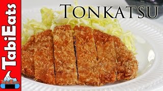 How To Make Tonkatsu Japanese Pork Cutlet Recipe [upl. by Yemrots699]