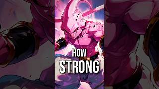 How Strong Is Majin Buu shorts dragonballsuper dbz goku reccomended [upl. by Bonnice]