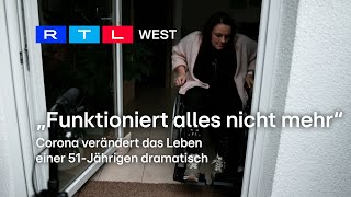 Corona verändert das Leben einer 51Jährigen dramatisch  RTL WEST [upl. by Ahsirak399]