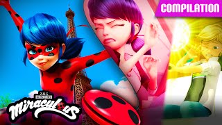 MIRACULOUS  🐞 Compilation 4 🐾 FULL EPISODES ▶️ Origins Part 1 amp 2 Season 1 [upl. by Retseh881]