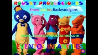 Show infantil de los Backyardigans  con tus amigos de Roussy Producciones [upl. by Urson]