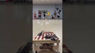 Silent dance but saved at the end cornhole gameplay sports [upl. by Luke293]