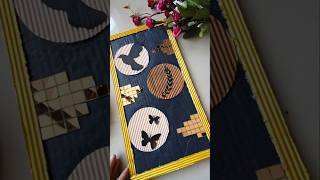 Easy and simple craft ideas with waste material😱😁Wall Hanging ideasdiy bestoutofwastewasteideas [upl. by Ketty319]