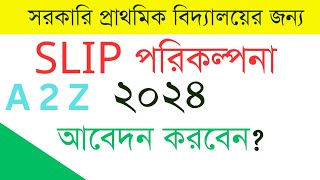 SLIP Application Submit প্রাথমিক বিদ্যালয়ের স্লিপ মধ্যম মেয়াদী পরিকল্পনা পূরণ ও জমাদান2024। [upl. by Rasure277]