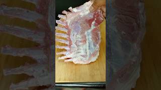 Great recipe for delicious salad with goat ribs youtubeshorts shorts [upl. by Lev188]