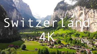 Switzerland  Lauterbrunnen 4K [upl. by Artemed]