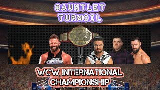 Matt Cardona vs The Judgement Day WCW International Title Gauntlet Turmoil Match [upl. by Endres]