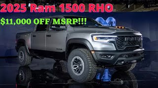 2025 Ram RHO 11000 OFF MSRP Here’s How [upl. by Bernhard966]