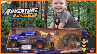 Pretend Play amp Unboxing Adventure Force Imagination Outdoor Adventure Camping Series Toy [upl. by Ehtyaf]