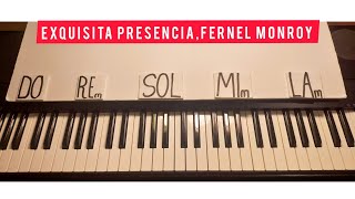 exquisita presenciaFernel monroytutorial piano [upl. by Schreibe]