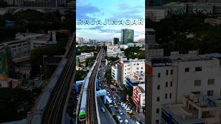 11 Drone Shot of Rajajinagar Bangalores Thriving Urban Hub 😍🤩 shorts bangalore [upl. by Llemmart694]