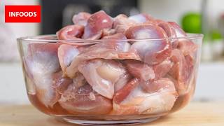 Chicken Gizzards Stew Recipe  How to Make Gizzards Stew  Infoods [upl. by Niarb561]