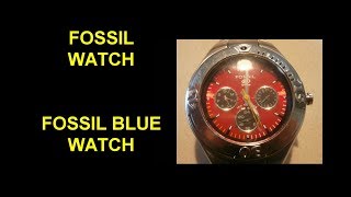 Fossil Watch  Fossil Blue [upl. by Graubert]