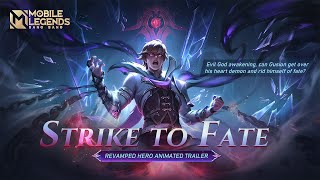 Strike to Fate  Animated Trailer of the Revamped Hero Gusion  Mobile Legends Bang Bang [upl. by Eecrad109]