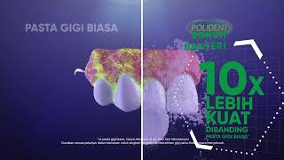 Polident Cleanser  Pembersih Gigi Palsu 15s [upl. by Marx]