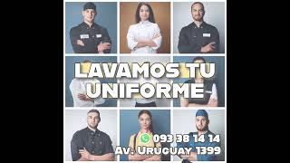 lavadero uniforme montevideo lavandería lavado [upl. by Neerhtak771]