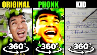 360º VR Mangos Mangos Original vs Phonk vs Kid Version💀 [upl. by Virge138]