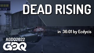 Dead Rising by Ecdycis in 3601  AGDQ 2022 Online [upl. by Vtehsta]