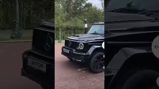 BRABUS G WAGON 700 LAUNCH CONTROL ACCELERATION EXHAUST SOUND [upl. by Inattyrb]