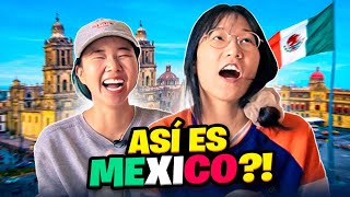 México no era DESIERTO COREANA conociendo México por PRIMERA VEZ  Chingu Amiga [upl. by Jamille111]