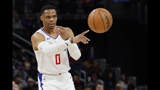 Russell Westbrook scores 25000th point joins elite company [upl. by Browning]