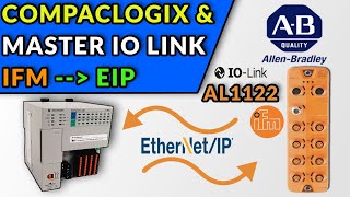 🔵✅COMUNICAR COMPACTLOGIX amp MASTER IO LINK IFM AL1122 [upl. by Malha]