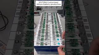 Where will you use this 12V 735Ah Customized Lithium Battery diy [upl. by Jaquenette]