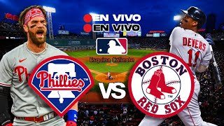 🔴 EN VIVO PHILADELPHIA PHILLIES vs RED SOX BOSTON  MLB LIVE  PLAY BY PLAY [upl. by Glenna272]