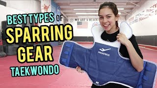 WHAT TYPE OF SPARRING GEAR DO I USE  Samery Moras Taekwondo [upl. by Ydnak34]