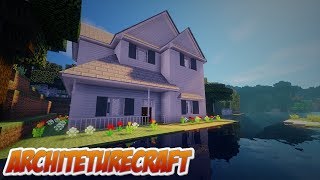 ARCHITETURECRAFT  CONSTRUA UMA LINDA CASA  TUTORIAL MINECRAFT MOD 63 PT BR [upl. by Trahurn]