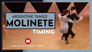 Argentine Tango Molinete Timing [upl. by Yrrah294]